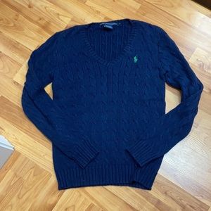 Polo V Neck Sweater